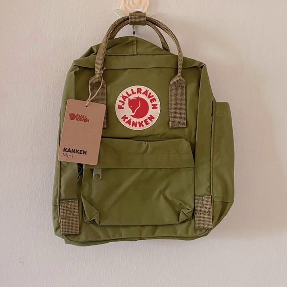 Fjallraven Handbags - NWT Fjallraven Kanken Mini “Foliage Green” Backpack
